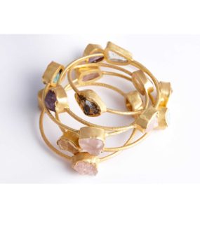 Mineral Stone Bangles