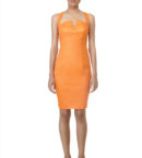'Sunset' Apricot Dress