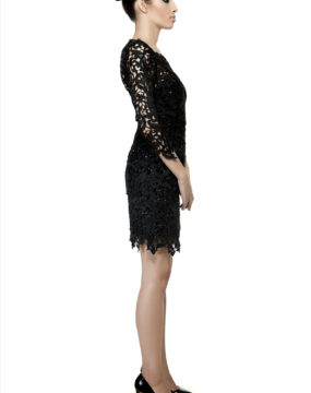 'Witchcraft in Lace' Black Dress